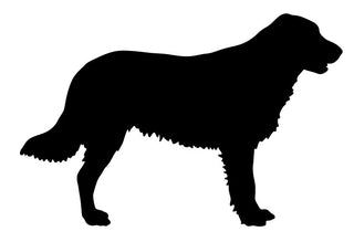 Flat-Coated Retriever Garden Stake or Wall Hanging