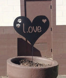 Heart Garden Stake or Wall Hanging