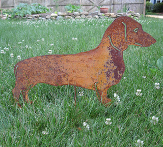 dachshund statue