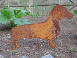 Dachshund Garden Stake or Wall Hanging (Style 2)