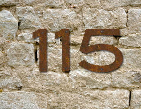 3 Blair Font House Numbers or Letters