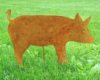 Pig Garden Stake