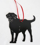 Black Labrador Retriever Ornament