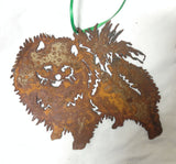 Rust Pomeranian Ornament