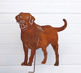 Labrador Retriever Garden Stake or Wall Hanging (Style 1)