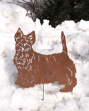 Scottish Terrier Garden Stake or Wall Hanging (Style 1)
