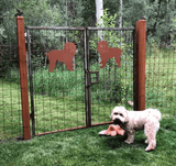 Wheaten Terrier Garden Stake or Wall Hanging (Style 1)
