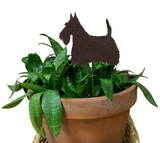 Scottish Terrier Plant Stake (style 3)