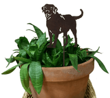 Labrador Retriever Plant Stake