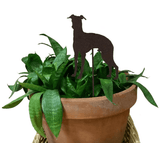 Italian Greyhound Plant Stake