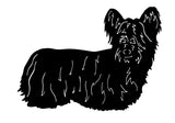 Skye Terrier Garden Stake or Wall Hanging